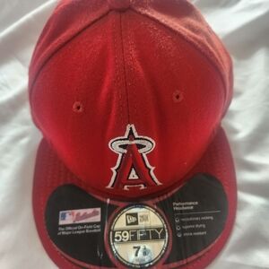 Red New Era 59FIFTY Baseball Cap